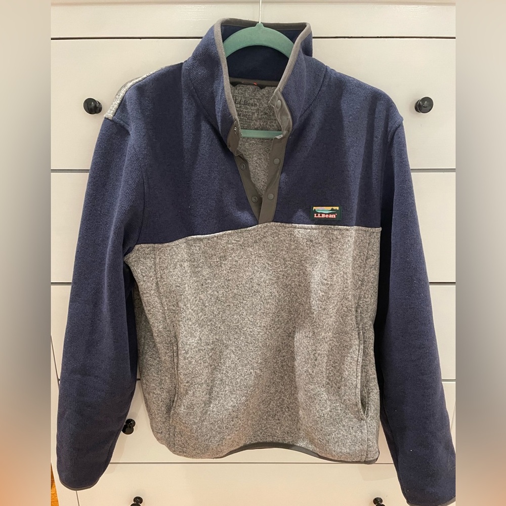 Men's L.L.Bean Sweater Fleece Pullover